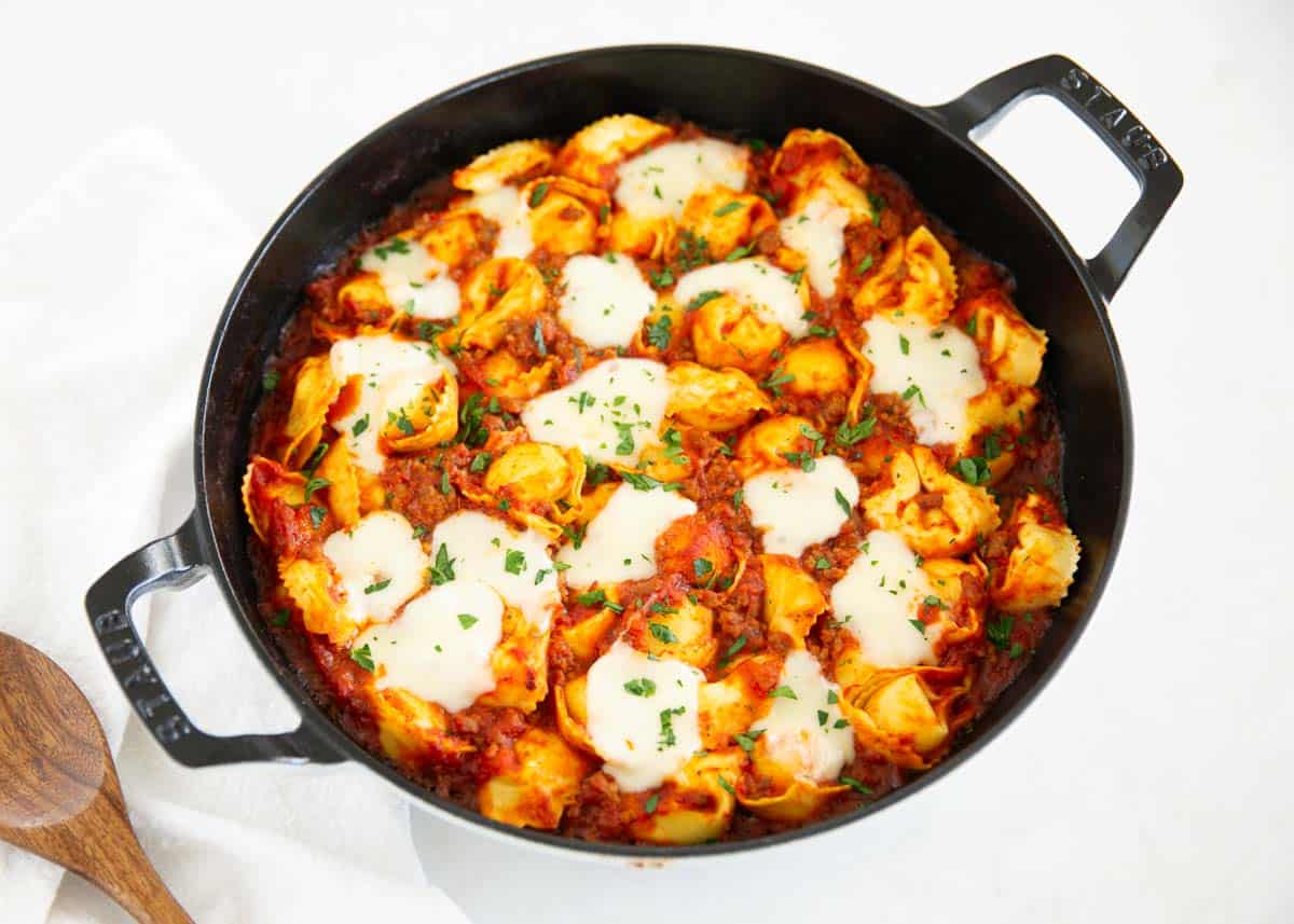 Baked Tortellini: The Ultimate Easy Cheesy Weeknight Meal